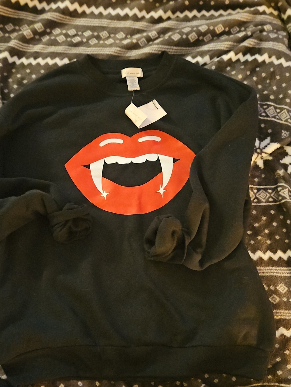 if it were me Black Crewneck Sweatshirt